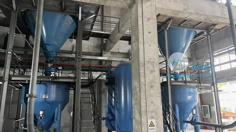 Studium przypadku: Pneumatyczny transport proszku baterii litowej z ochroną azotem w Charkowie, Ukraina