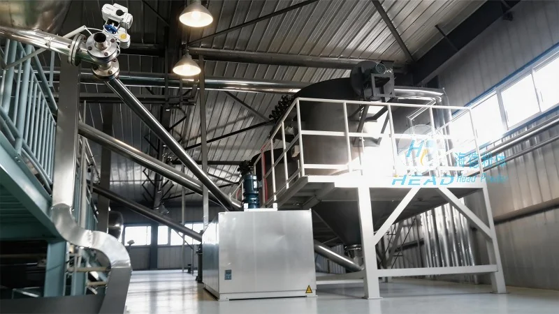 System pneumatycznego przenoszenia proszku tlenku aluminium