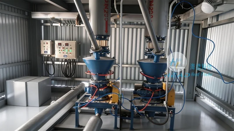 Lappeenranta, Finland – Projekt pneumatycznego przenoszenia mikrokrystalicznej celulozy farmaceutycznej