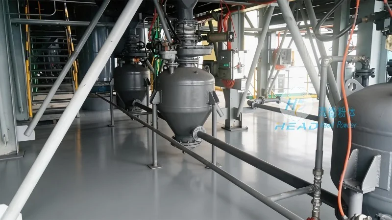 Návrh pneumatického dopravního zařízení pro třetorovinové katodové materiály