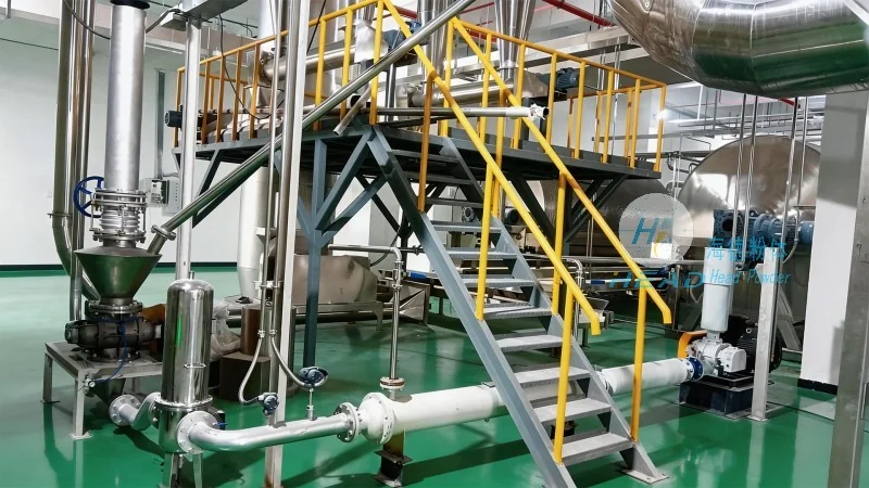 Dubaj, UAE Projekt przenoszenia pneumatycznego ciśnienia dodatniego proszku soli nieorganicznych