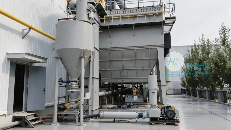 Návrh pneumatického dopravního zařízení pro třetorovinové katodové materiály