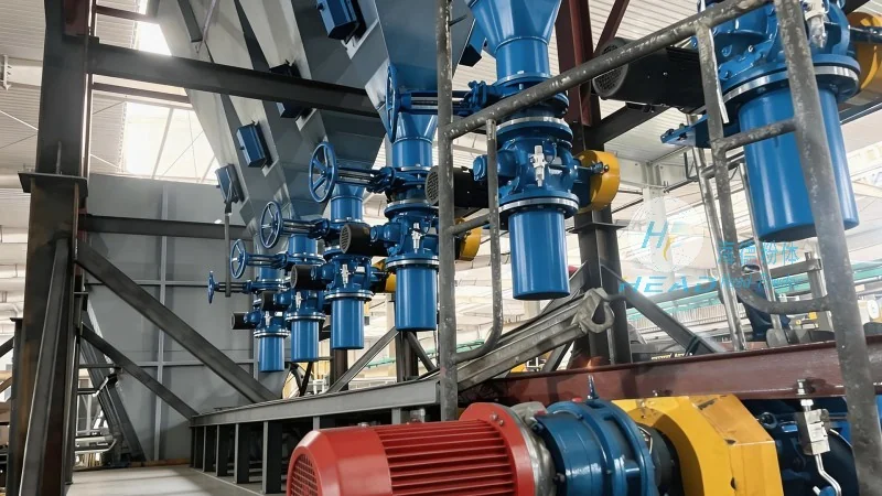 Projekt pneumatycznego przenoszenia proszku farmaceutycznego Ortigas z Filipin przeciwdziałającego przenoszeniu kontaminacji