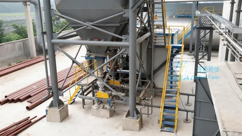 Projekt pneumatycznego transportu wapna nawilżonego do desulfuracji w Vung Tau