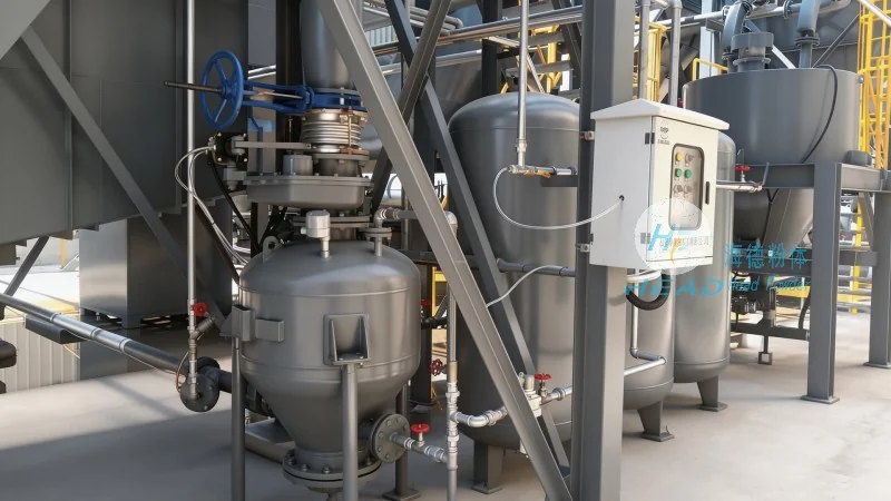 Plynový přenos minerálních písků: Řešení pro manipulaci s materiálem, které překonává omezení vzdálenosti