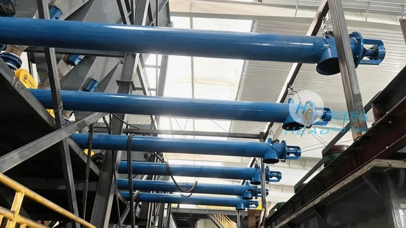 Projekt pneumatycznego przenoszenia skrobi farmaceutycznej w Kayseri w Turcji
