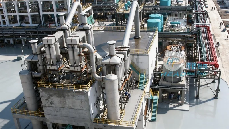 System pneumatycznego przenoszenia proszku PVDF