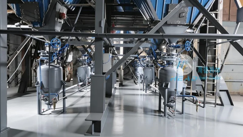 System pneumatycznego przenoszenia wapnia nanotechnologicznego