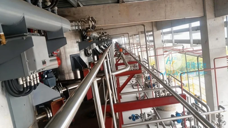 System pneumatycznego przenoszenia soli