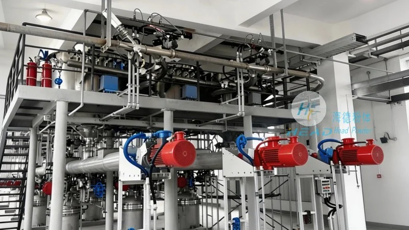 System pneumatycznego przenoszenia pelletów PLA
